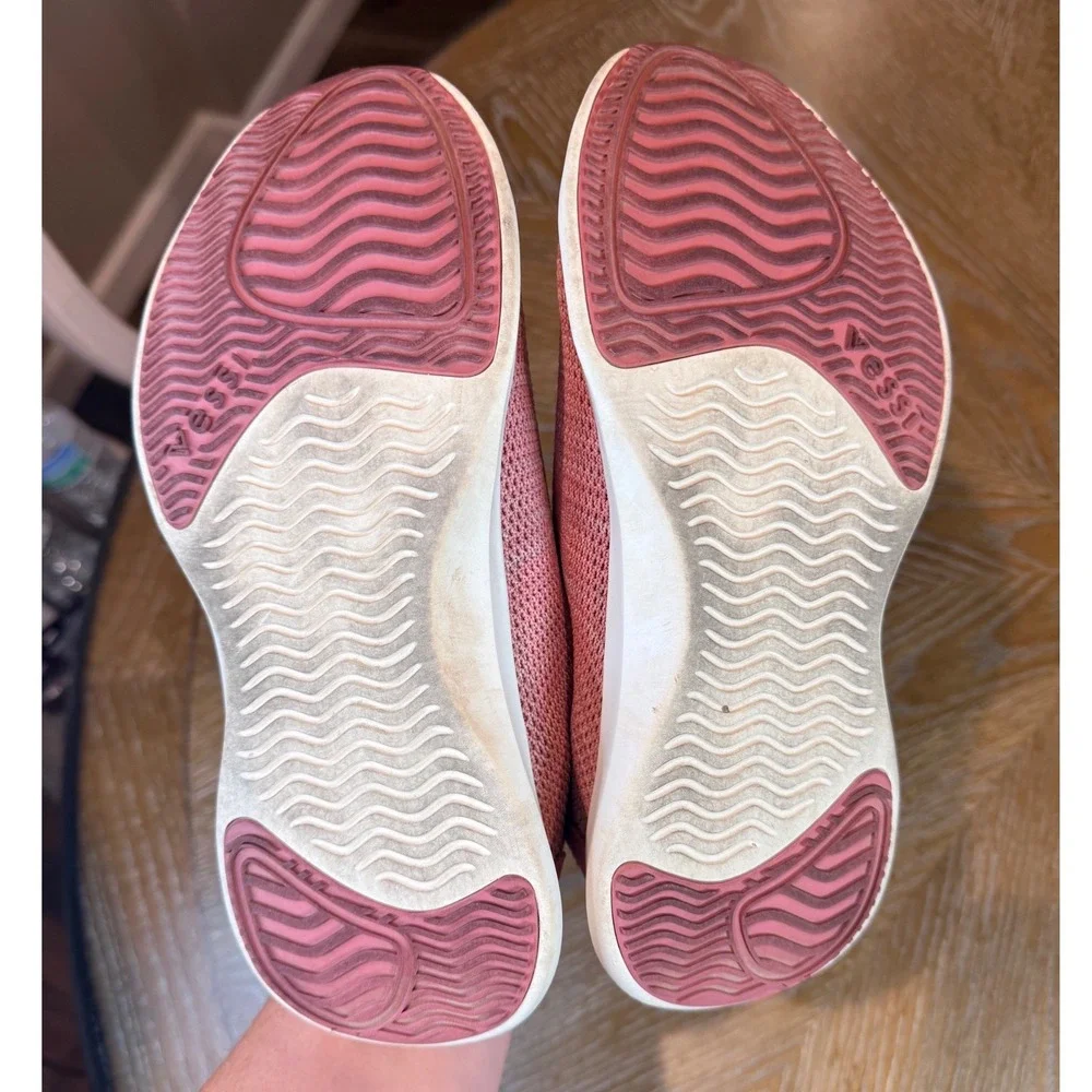 Vessi Everyday 2.0 Slip On Shoes Pink Waterproof Women's Size 7